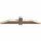 Ekena Millwork Eugene Smooth Timber Gable Bracket, Douglas Fir, 60"W x 12"H x 3 1/2"D x 5 1/2"F, 5/12 Pitch GBW060X12X0406EUG00SDF - alternate 4